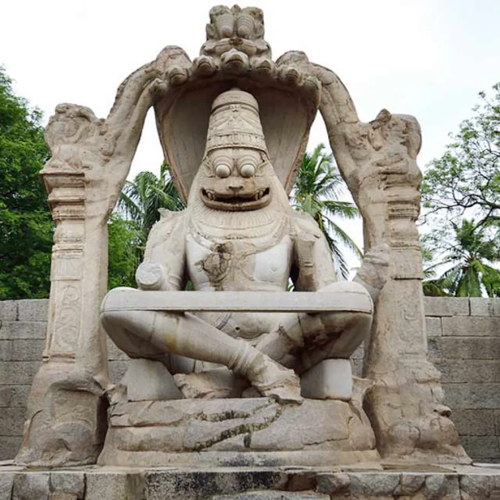 Ugra Lakshmi Narasimha Temple - Hampi