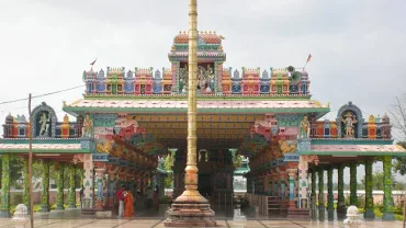 Maddi Anjaneya Swamy Temple - Jangareddygudem